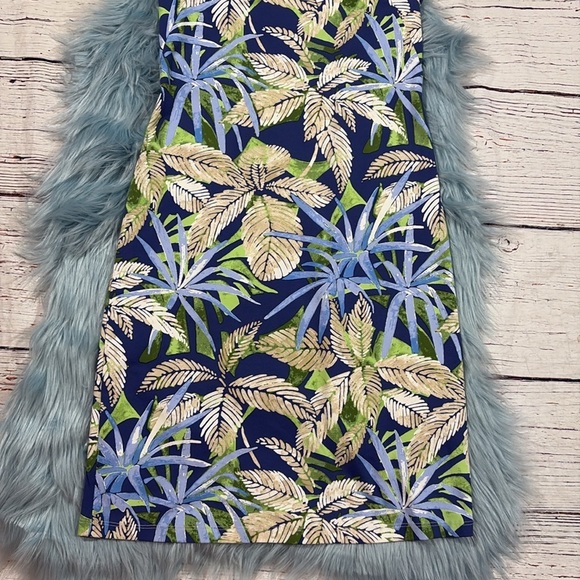 J.McLaughlin Sophia Bermuda Palm Print Dress - Picture 6 of 8